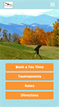 Mobile Screenshot of eagletracegolfclub.com